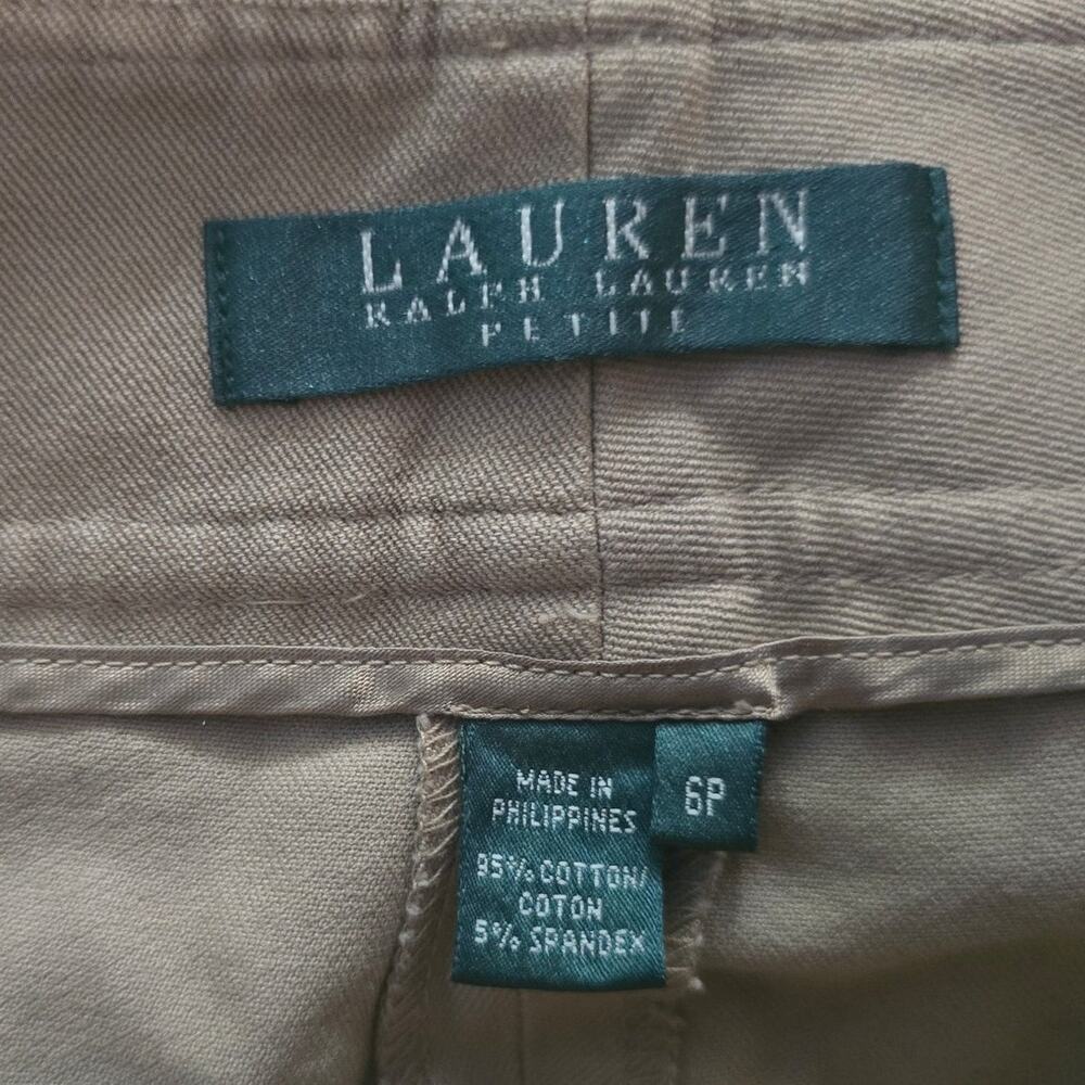 Lauren Ralph Lauren
Double-Faced Stretch Cotton Pant 6P - Picture 3 of 3